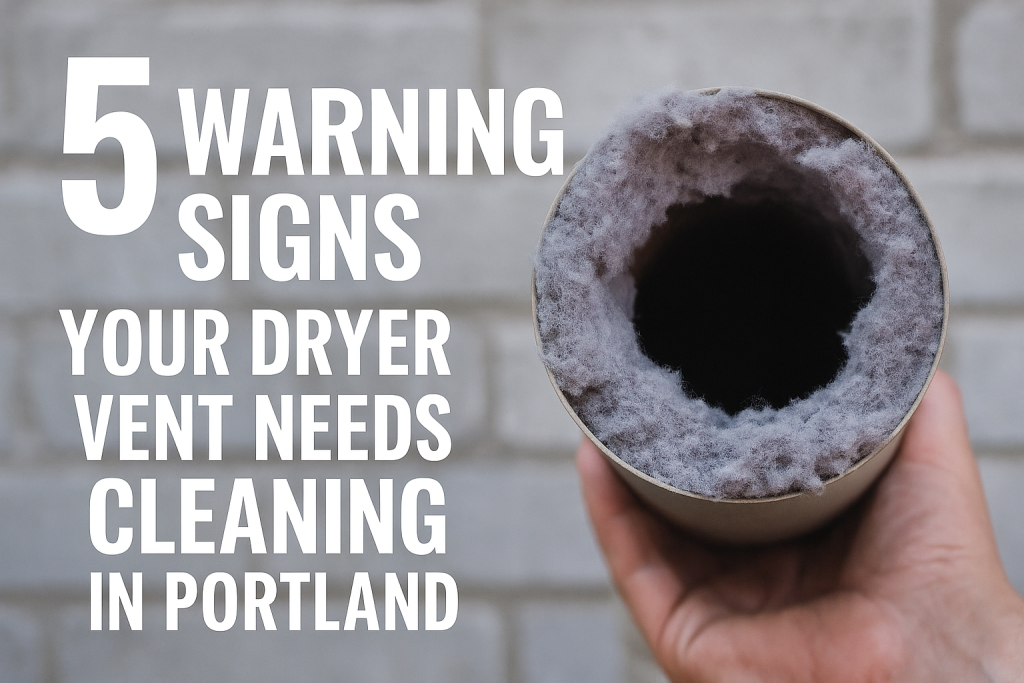 5 Warning Signs Your Dryer Vent Needs Cleaning in Portland